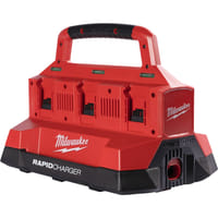 Milwaukee M18 PC6 18v Cordless 6 Bay Rapid Battery Charger 